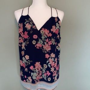 Skies are Blue floral sleeveless top